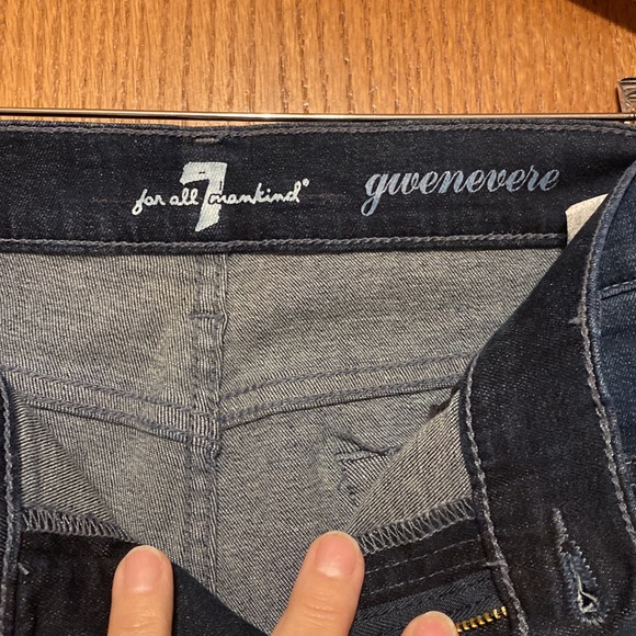 7 for all Mankind NWT gwenevere jeans size 32 - Picture 2 of 3